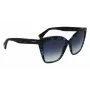 LANVIN Women's LNV617S-425 Butterfly Sunglasses Blue Gradient 59mm
