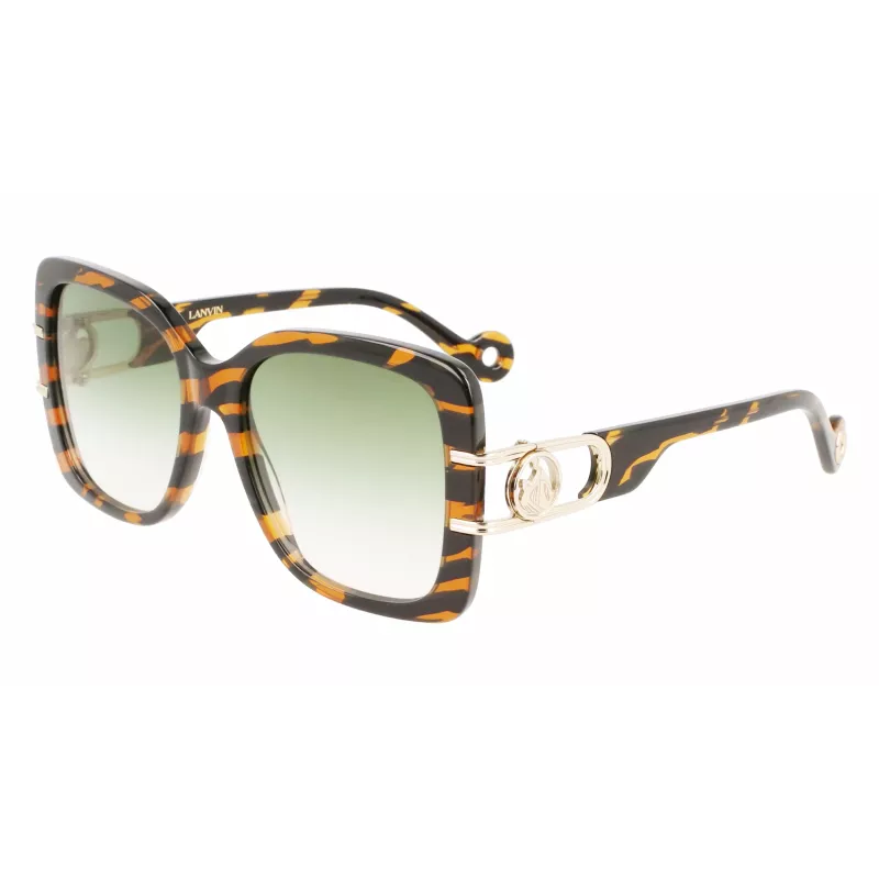 Okulary przeciwsłoneczne LANVIN damskie LNV624S-236 Havana Brązowy Gradient 53mm