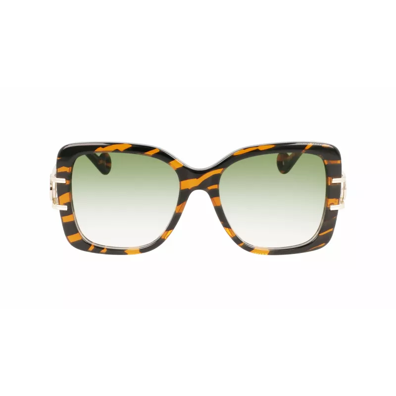 Okulary przeciwsłoneczne LANVIN damskie LNV624S-236 Havana Brązowy Gradient 53mm