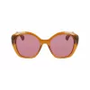 Okulary przeciwsłoneczne LANVIN damskie LNV628S-208 Cat Eye Havana Acetat Brązowy Gradient Soczewka 54mm
