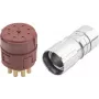 Zestaw złącza żeńskiego LAPP EPIC® M23 8+1-biegunowego z zaciskami śrubowymi, IP67 75009698