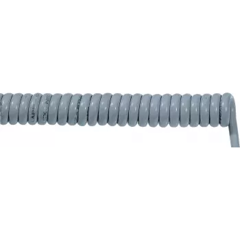 LAPP ÖLFLEX® SPIRAL 400 P spiralny kabel sterowniczy, 12 x 1 mm², szary, zwinięty 500 mm / rozciągnięty 1500 mm 70002670