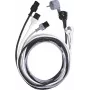 Kabel zasilający LAPP z wtyczką Schuko do gniazda IEC C13, H05VV-F, 2,5 m, czarny, 10 A, 250 V 73222334