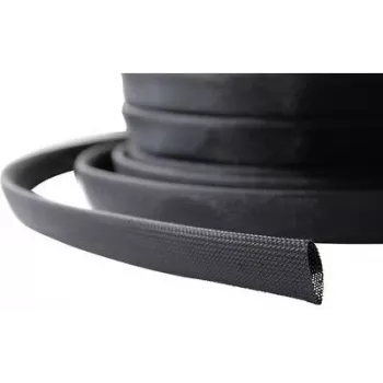 LAPP SILVYN® BRAID PA6 Oplot Pleciony, 18-26 mm Średnica Wiązania, 10 m, Czarny 61721263