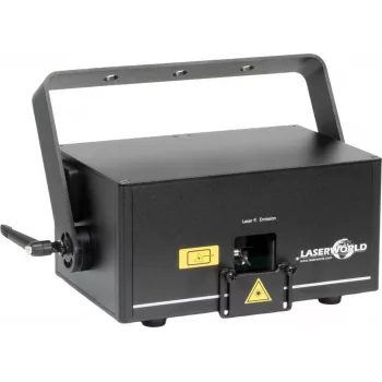 LASERWORLD CS-3000 micro RGB projektor laserowy 3W ILDA DMX karta SD 51743247