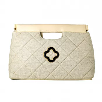 Laura Ashley Damska Torba na Ramię Valetta w Kolorze Kremowym (30x20x9 cm)