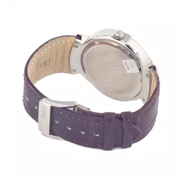 Laura Biagiotti LB0033M-04 Męski Zegarek Kwarcowy Analogowy 40mm Czarna Tarcza Skórzany Pasek