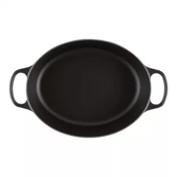 Le Creuset Signature Oval Roaster 31 cm Czarny Emaliowany Żeliwny (4.7L)