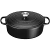 Le Creuset Signature Oval Roaster 31 cm Czarny Emaliowany Żeliwny (4.7L)
