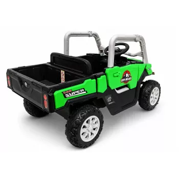 LEAN CARS 4x4 Battery-Powered Ride-On Vehicle GTS2299-H 24V Zielony