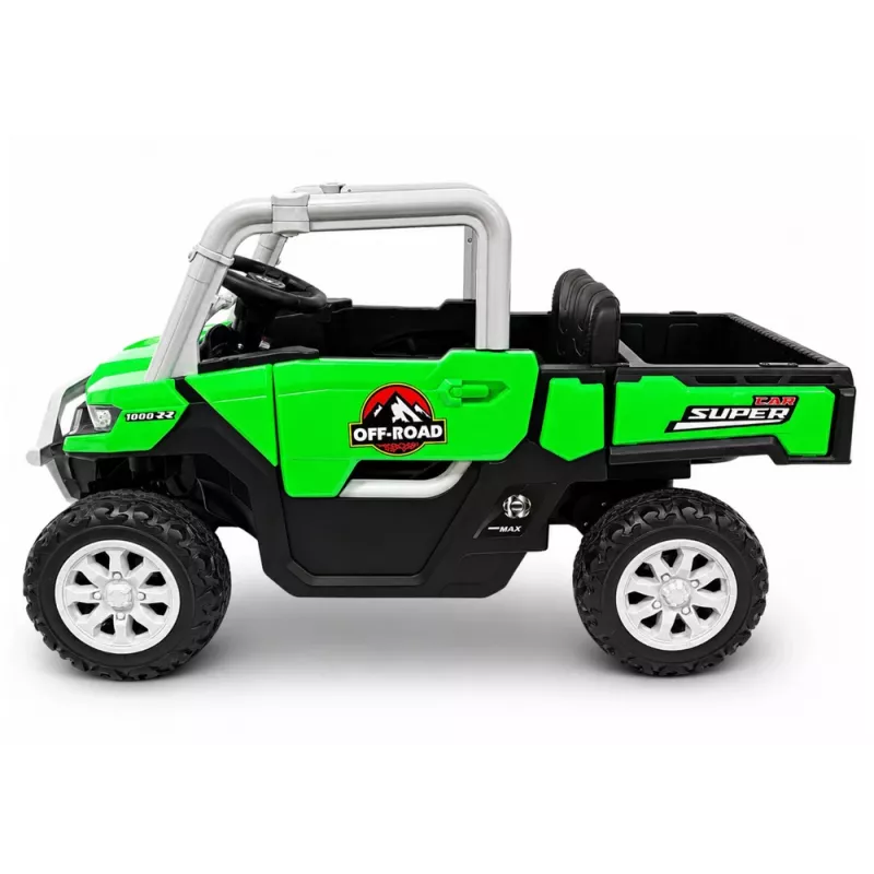 LEAN CARS 4x4 Battery-Powered Ride-On Vehicle GTS2299-H 24V Zielony