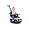 LEAN CARS 614W Samochodzik dla maluchów z rączką dla rodzica - Biały