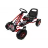 LEAN CARS A-15 GO KART Czerwony