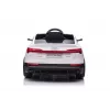 LEAN CARS Audi E-Tron Elektryczny samochodzik dla dzieci Biały QLS-6688 z diodami LED i odtwarzaczem MP3