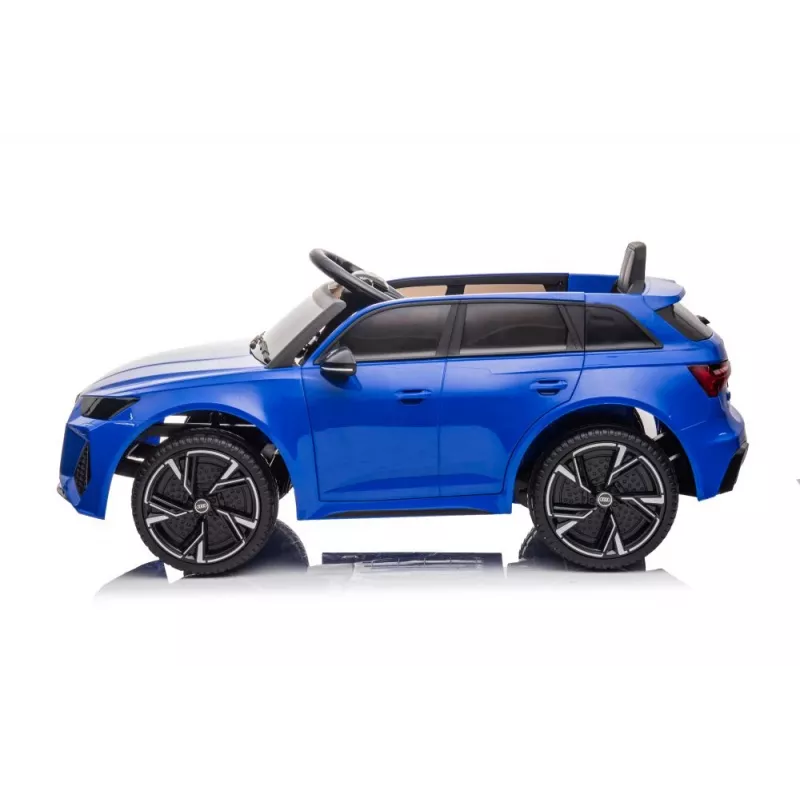 LEAN CARS Audi RS6 BRD-2118 Pojazd na baterie Niebieski