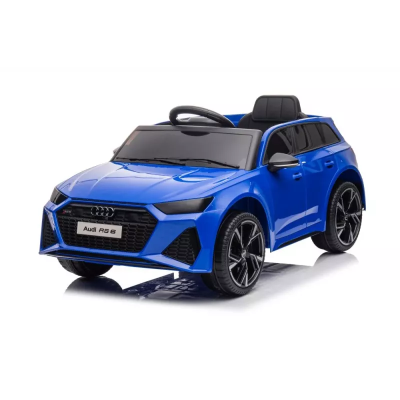 LEAN CARS Audi RS6 BRD-2118 Pojazd na baterie Niebieski