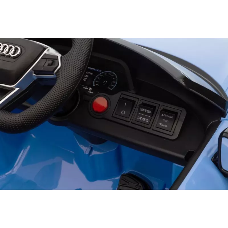 LEAN CARS Samochód na baterię Audi E-Tron GT Niebieski QLS-6888