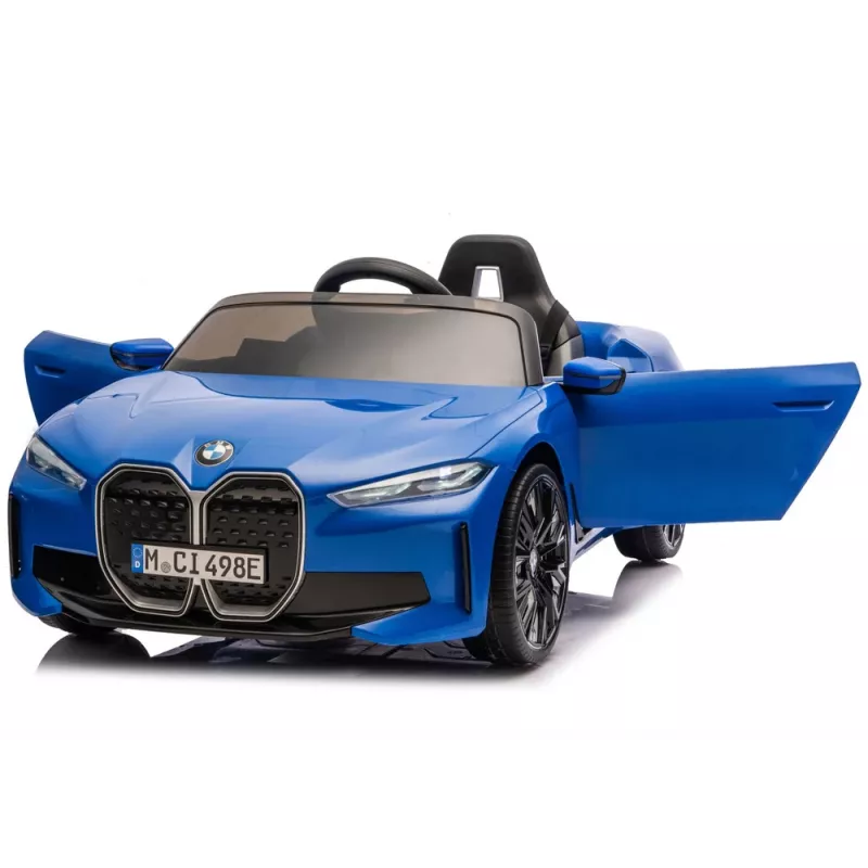 LEAN CARS Samochód akumulatorowy BMW i4 4x4 JE1009 Niebieski