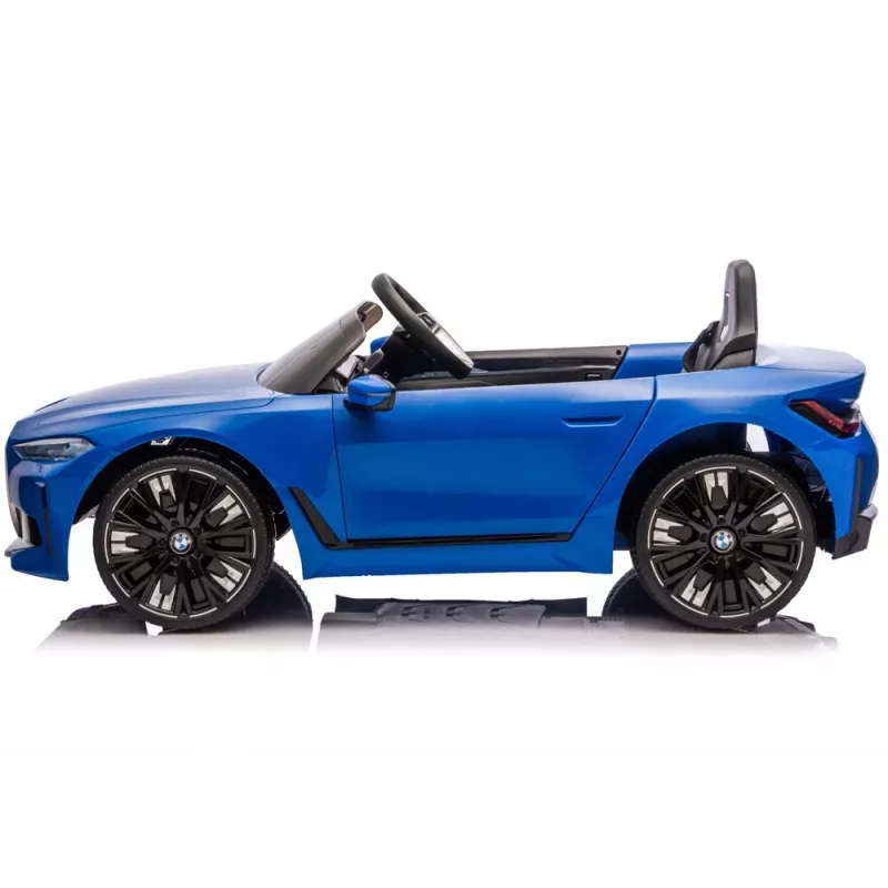 LEAN CARS Samochód akumulatorowy BMW i4 4x4 JE1009 Niebieski