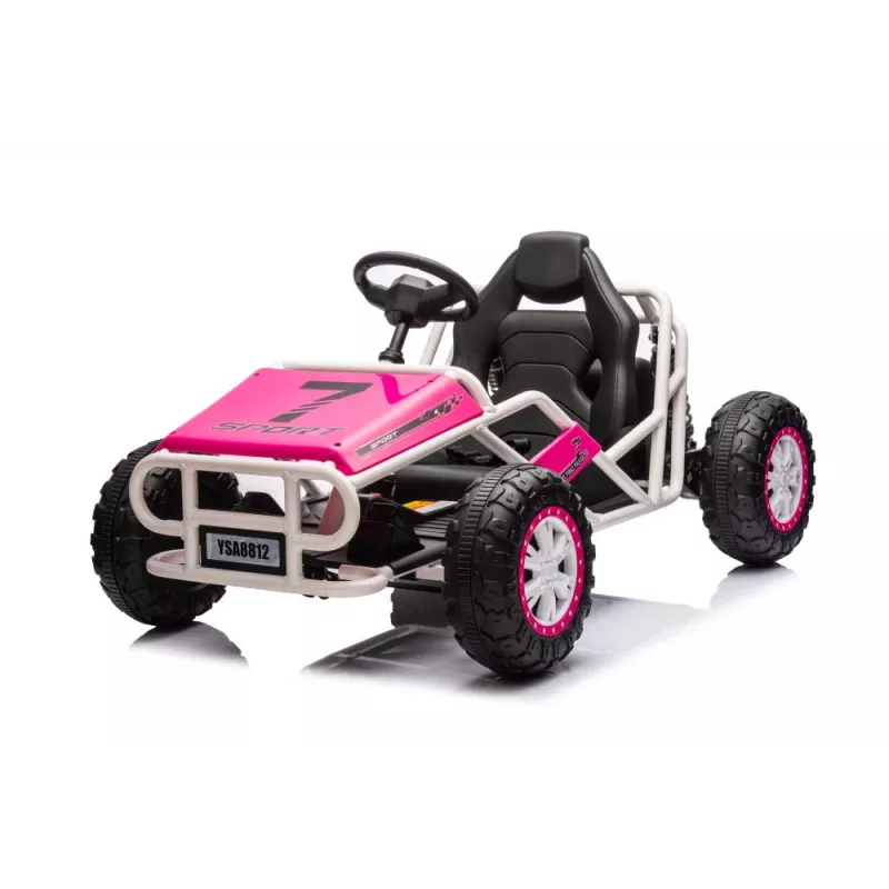 LEAN CARS Samochód Buggy A8812 Różowy 24V