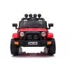 LEAN CARS Samochód akumulatorowy Jeep BRD-7588 Czerwony 4x4 7408