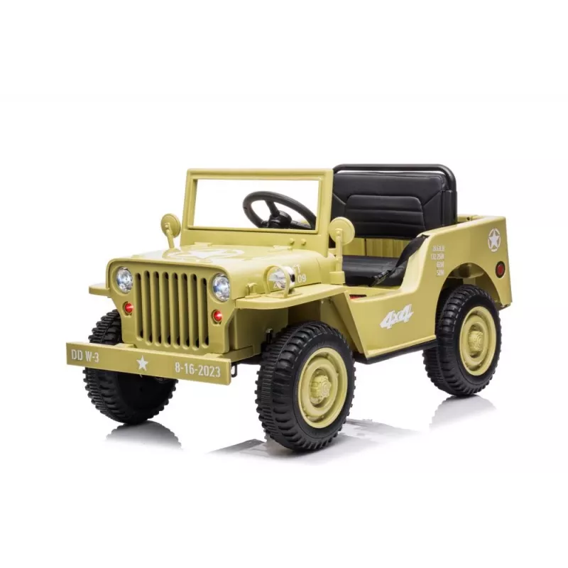 LEAN CARS Samochodzik akumulatorowy JH-103 Khaki 4x4