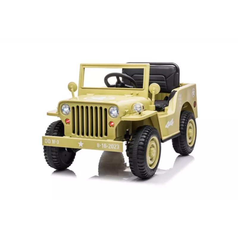 LEAN CARS Samochodzik akumulatorowy JH-103 Khaki 4x4