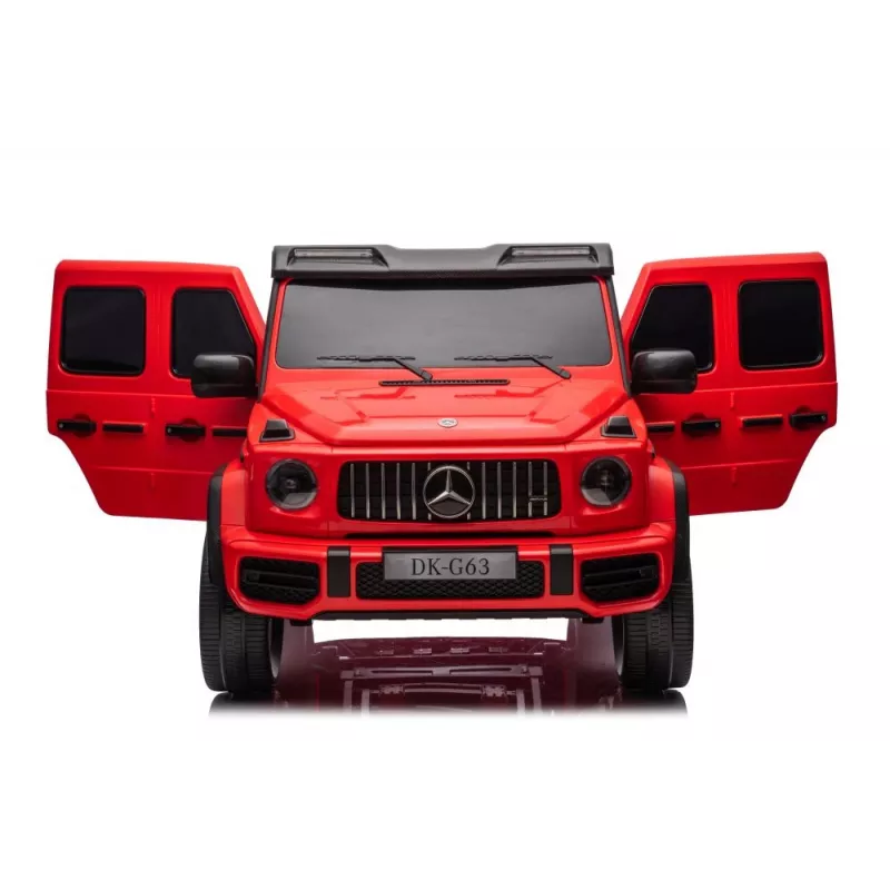 LEAN CARS Samochód Akumulatorowy Mercedes G63 XXL Czerwony 4x4
