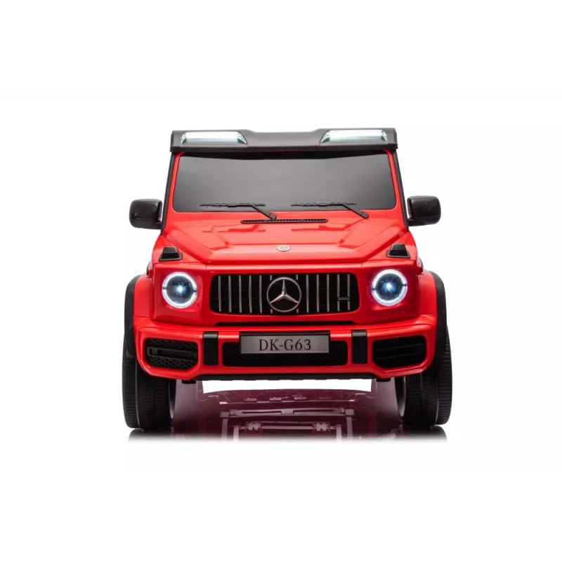 LEAN CARS Samochód Akumulatorowy Mercedes G63 XXL Czerwony 4x4