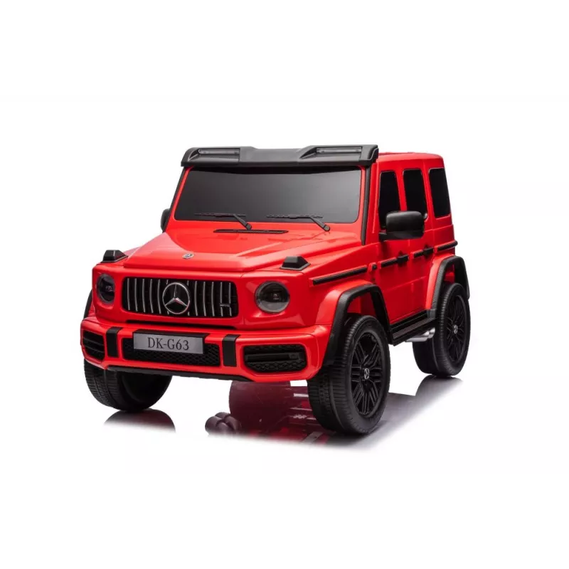 LEAN CARS Samochód Akumulatorowy Mercedes G63 XXL Czerwony 4x4