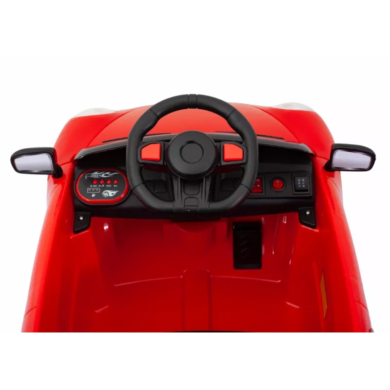 LEAN CARS Samochód na baterię WMT-666 Czerwony