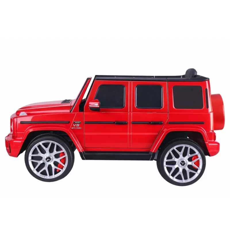 LEAN CARS Samochód na baterie Mercedes G63 S306-1 Czerwony