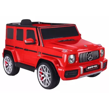 LEAN CARS Samochód na baterie Mercedes G63 S306-1 Czerwony
