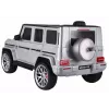 LEAN CARS Samochód na baterie Mercedes G63 S306-1 Srebrny