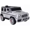 LEAN CARS Samochód na baterie Mercedes G63 S306-1 Srebrny