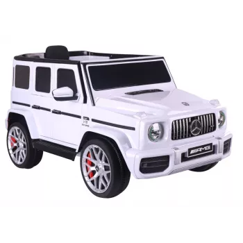 LEAN CARS Samochód na baterie Mercedes G63 S306-1 Biały