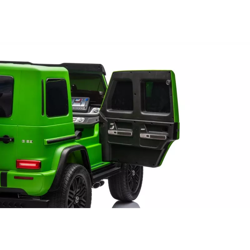 LEAN CARS Samochód na baterie Mercedes G63 XXL Zielony 24V