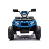 LEAN CARS Quad ATV na akumulator 6 kół z przyczepą JC606 24V 4x4 Niebieski