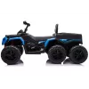 LEAN CARS Quad ATV na akumulator 6 kół z przyczepą JC606 24V 4x4 Niebieski