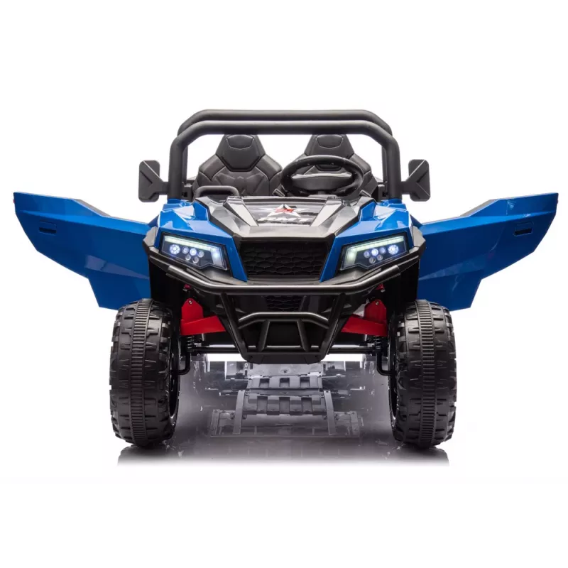LEAN CARS Pojazd na baterie 6 kół XB-1038A 4x4 24V Niebieski