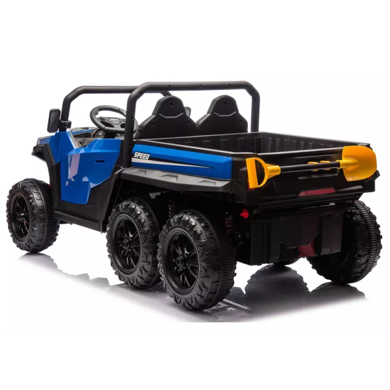 LEAN CARS Pojazd na baterie 6 kół XB-1038A 4x4 24V Niebieski