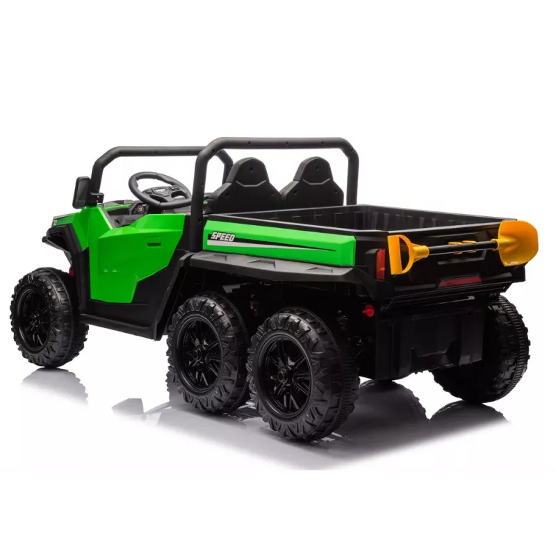 LEAN CARS Pojazd na baterie 6 kół XB-1038A 4x4 24V Zielony