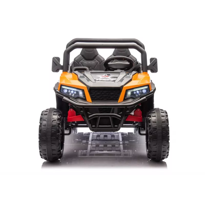 LEAN CARS Pojazd na baterie 6 kół XB-1038A 4x4 24V Pomarańczowy