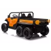 LEAN CARS Pojazd na baterie 6 kół XB-1038A 4x4 24V Pomarańczowy