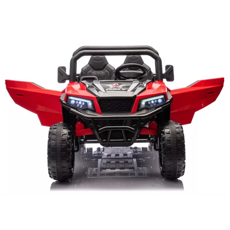 LEAN CARS Pojazd na baterie 6 kół XB-1038A 4x4 24V Czerwony