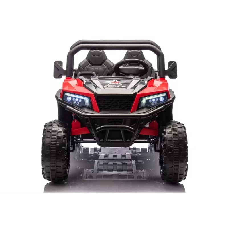 LEAN CARS Pojazd na baterie 6 kół XB-1038A 4x4 24V Czerwony