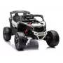 LEAN CARS Buggy zasilany bateryjnie Can-am DK-CA003 Biały