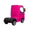 LEAN CARS Samochód elektryczny Mercedes Actros Truck Różowy 4x4 z MP3 LED Pilot