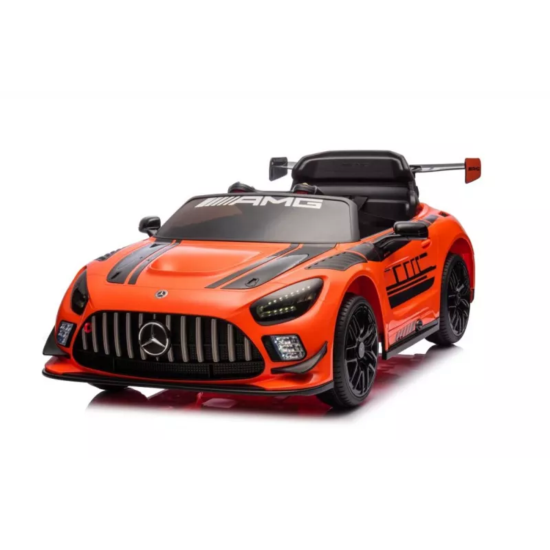 LEAN CARS Samochód na baterie Mercedes AMG GT3 Pomarańczowy