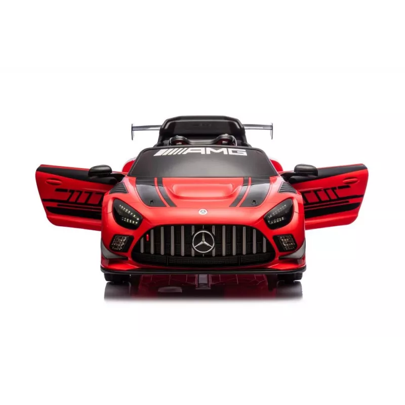 LEAN CARS Samochód na baterie Mercedes AMG GT3 Czerwony